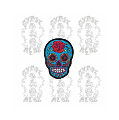 ROSE SKULL PATCH