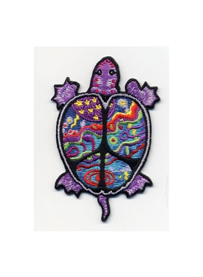 PSYCHEDELIC TURTLE PATCH