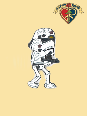 Skull Tropper Pin