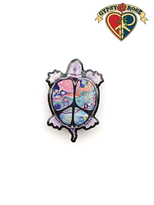 Peace Turtle Pin
