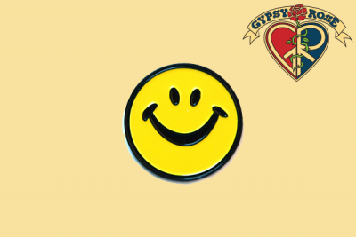 Smiley Face Pin