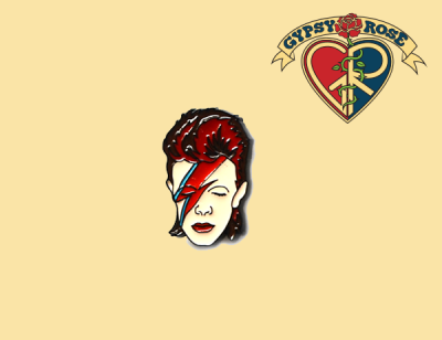 Bowie Aladdin Pin