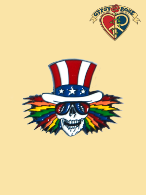Uncle Sam Bolt Pin