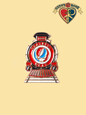 Grateful Dead Train Pin