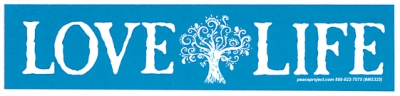 LOVE LIFE STICKER