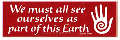 Mini We Must All See Ourselves Oas A Part Of This E Sticker