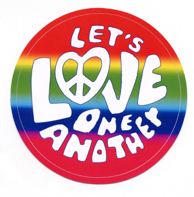 Let'S Love One Another Sticker