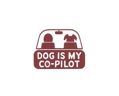 Dog Is My Pilot Sticker