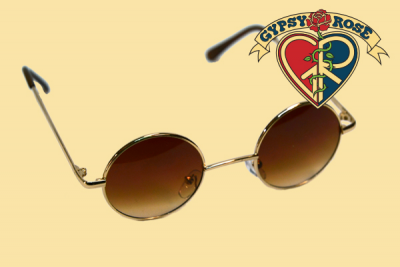 John Lennon Specs Smoke Lens Sunglasses