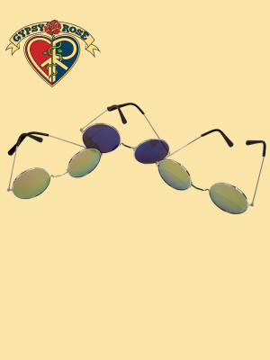 Colored Mirror Lennon Sunglasses