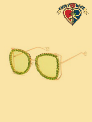 Bejeweled Funky Sunglasses Sunglasses