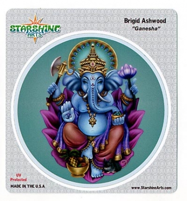 Ganesha Brigid Ashwood Sticker