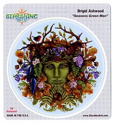 Greenman Brigid Ashwood Sticker
