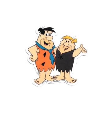 Fred And Barney Sticker