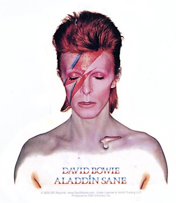David Bowie Alladin Sane Sticker
