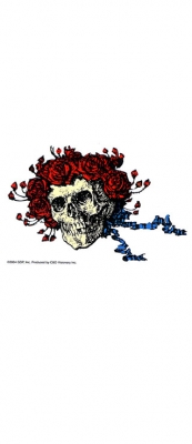 GRATEFUL DEAD SKULL & ROSES STICKER