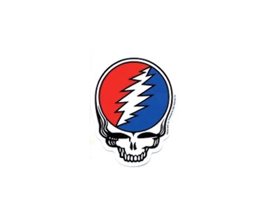 GRATEFUL DEAD STEAL YOUR FACE STICKER