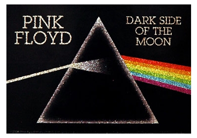Pink Floyd Dark Side Of The Moon Glitter Sticker Gypsy Rose