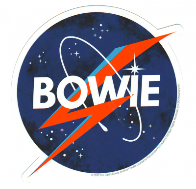 David Bowie Nasa Boltsticker