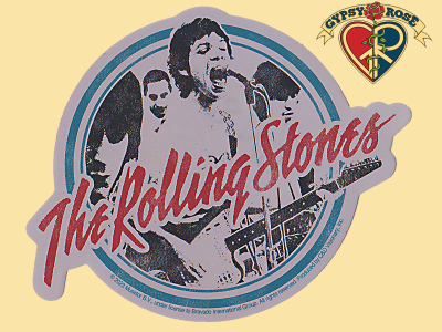 Rolling Stone Concert Sticker