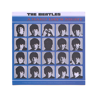 Beatles Hard Days Night Sticker