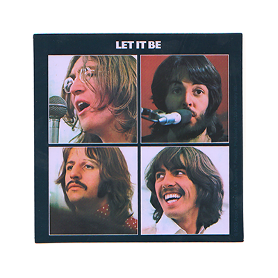Beatles Let It Be Album Sticker