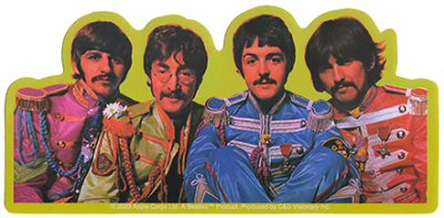 Beatles Sgt. Peppers Sticker