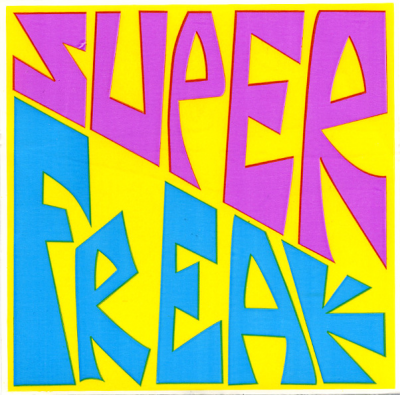 Super Freak Sticker