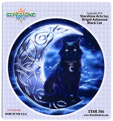 BLACK CAT STICKER