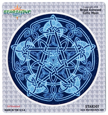 CELTIC MOON STICKER