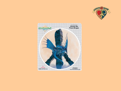 Peace Dragon Sticker