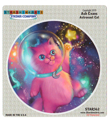Atronaut Catsticker