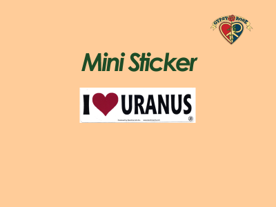I Love Uranussticker