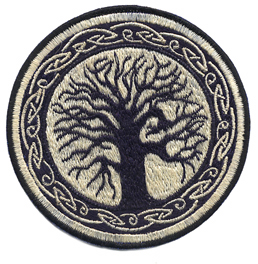Embroidered Patch Tree