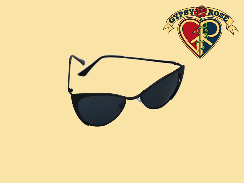 Cat Eye Metal Sunglasses Gypsy Rose