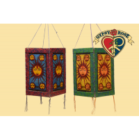 Celestial Heavens 4-Sided Printed Paper Lanterns