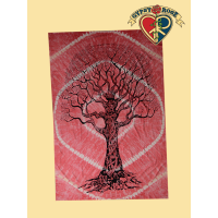Luna Love Tree Twin Tapestry
