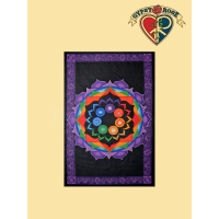 Rainbow Chakra Twin Tapestry