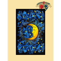 Celestial Moon Twin Tapestry