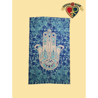 Positively Hamsa Tapestry