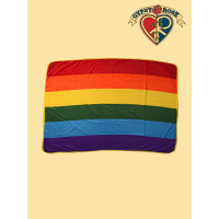 Rainbow Plush Blanket