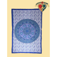 SUN MOON MANDALA TWIN TAPESTRY - BEDSPREAD