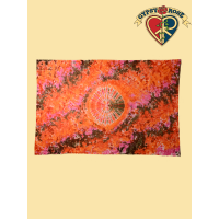 TYE DYE TWIN TAPESTRY - BEDSPREAD