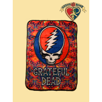 Grateful Dead Psychedelic Steal Your Face Throw