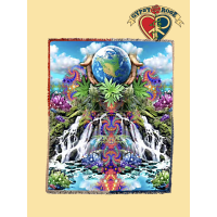 The Whole Whorld In Your Hands Woven Blanket