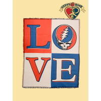 Grateful Dead Steal Your Love Woven Blanket