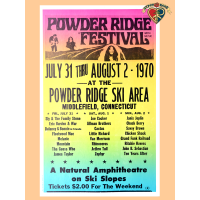 Powder Ridge Festival Poster