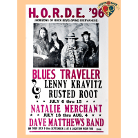 H.O.R.D.E. Blues Traveler 1996 Poster