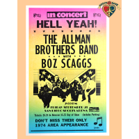 Allman Brothers 1974 Poster