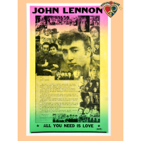 John Lennon Collage Poster